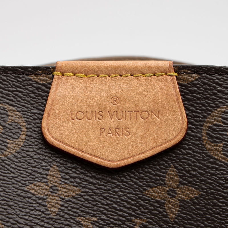 Louis Vuitton Monogram Canvas Graceful MM Hobo (SHF-602OqV)