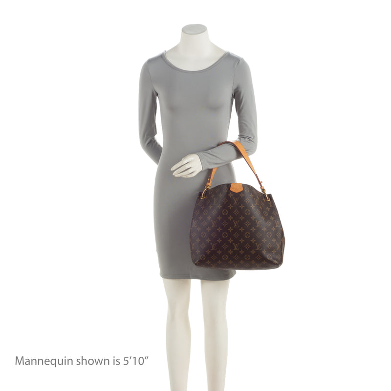 Louis Vuitton Monogram Canvas Graceful PM Hobo (SHF-4e1adL)