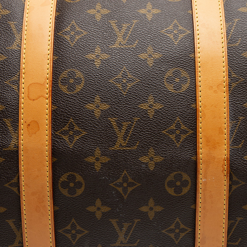 Louis Vuitton Monogram Canvas Keepall 55 Duffle (SHF-b6CIzA)