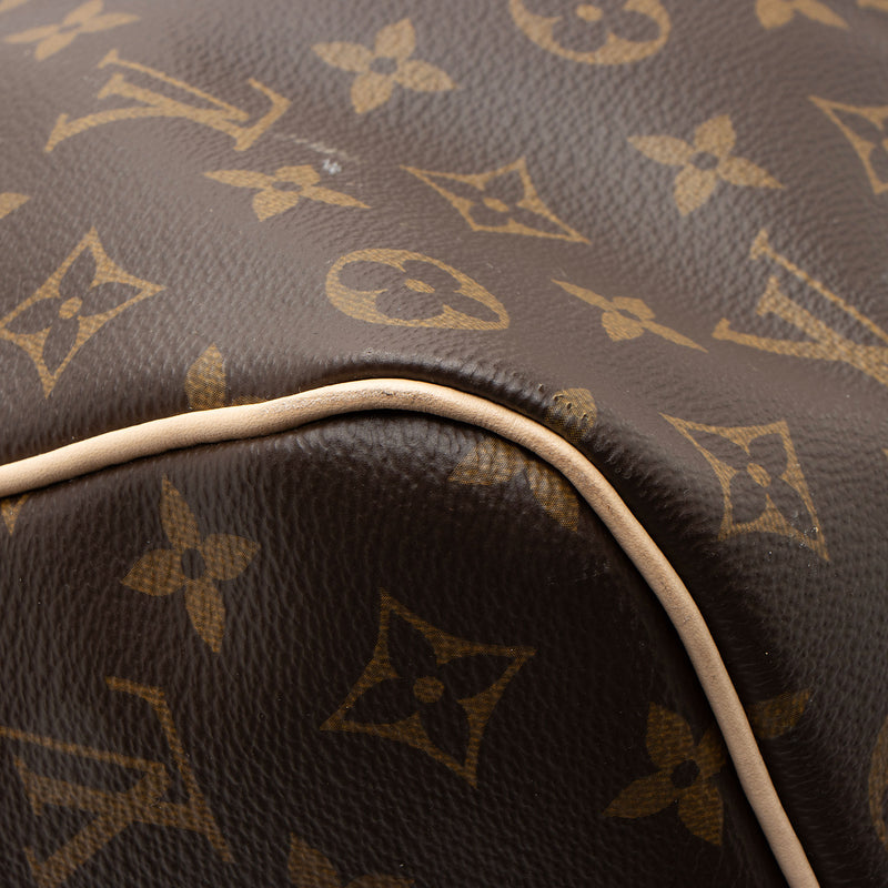 Louis Vuitton Monogram Canvas Keepall Bandouliere 50 Duffle (SHF-yojXVM)