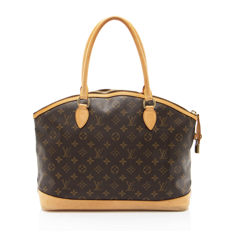 Louis Vuitton Monogram Canvas Lockit Horizontal Tote (SHF-fphLB8)