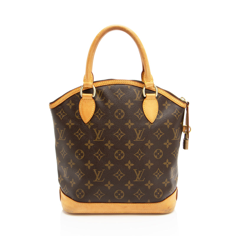 Louis Vuitton Monogram Canvas Lockit Satchel (SHF-obfKTW)