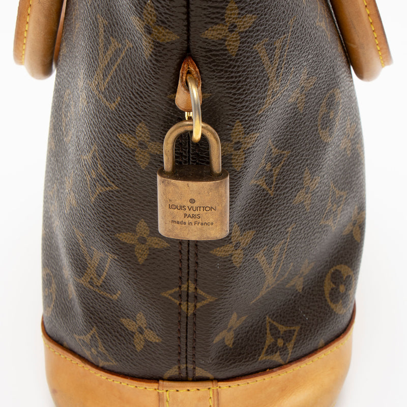 Louis Vuitton Monogram Canvas Lockit Satchel (SHF-obfKTW)