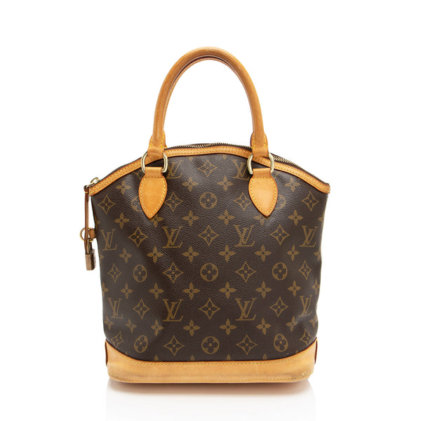 Louis Vuitton Monogram Canvas Lockit Satchel (SHF-obfKTW)