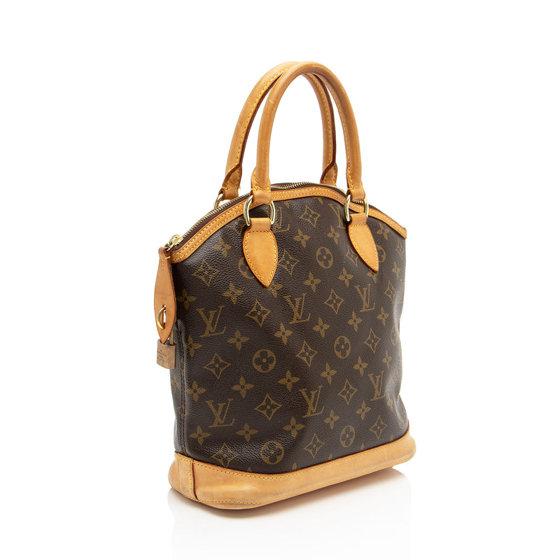 Louis Vuitton Monogram Canvas Lockit Satchel (SHF-obfKTW)