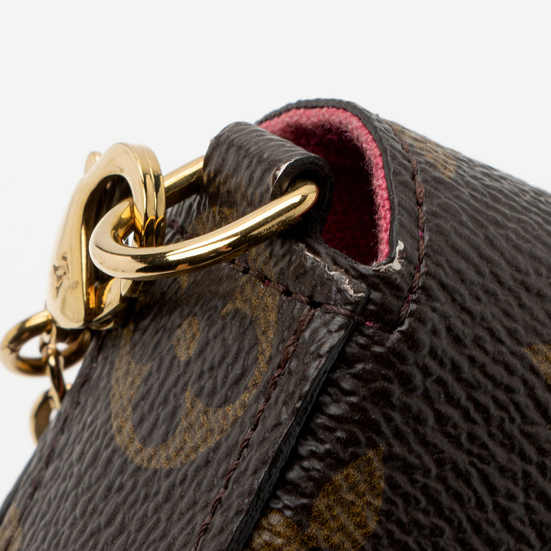 Louis Vuitton Monogram Canvas Love Lock Felicie Pochette (SHF-aJUeKe)