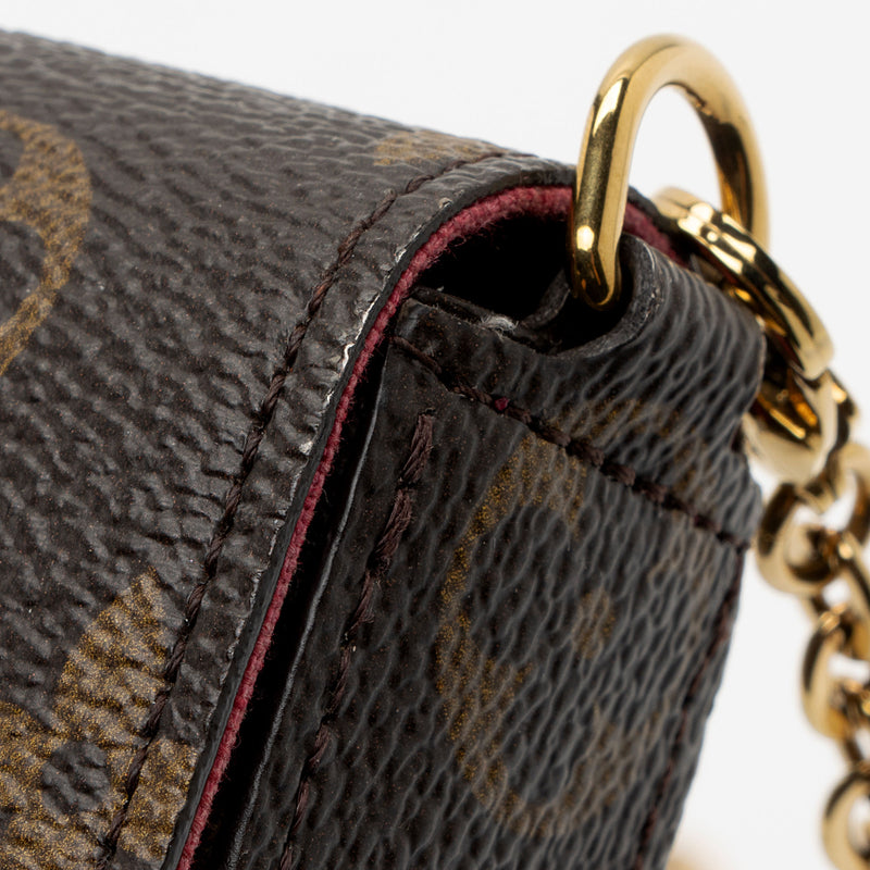 Louis Vuitton Monogram Canvas Love Lock Felicie Pochette (SHF-aJUeKe)