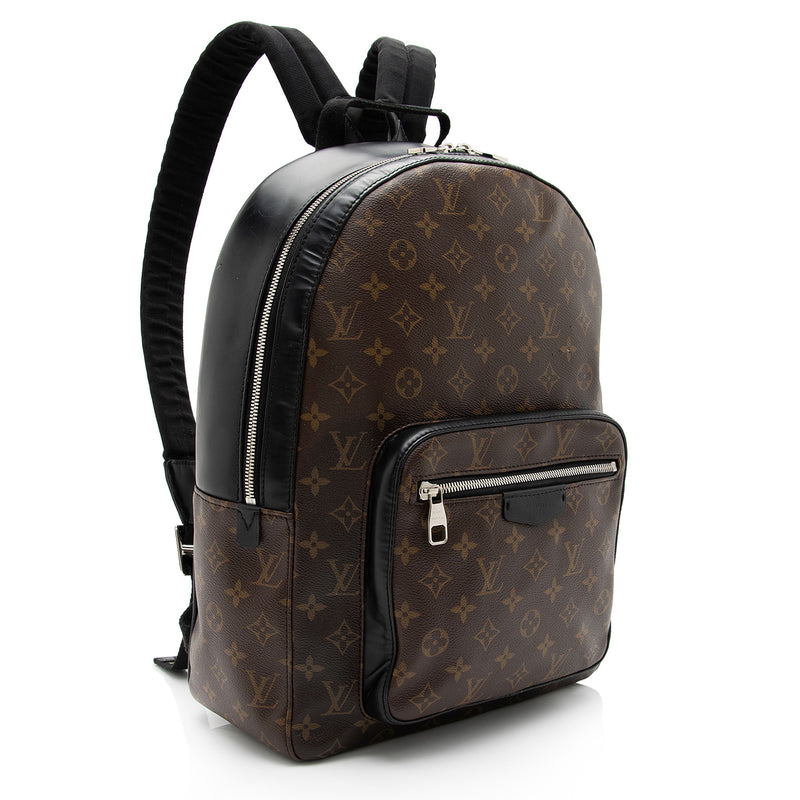 Louis Vuitton Monogram Macassar Josh Backpack - Brown Backpacks