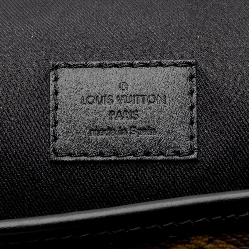 Louis Vuitton Monogram Macassar Magnetic Messenger Bag (SHF-19578