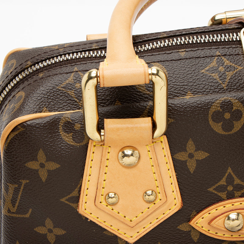 Louis Vuitton Monogram Canvas Manhattan GM Satchel (SHF-OV5dkY)