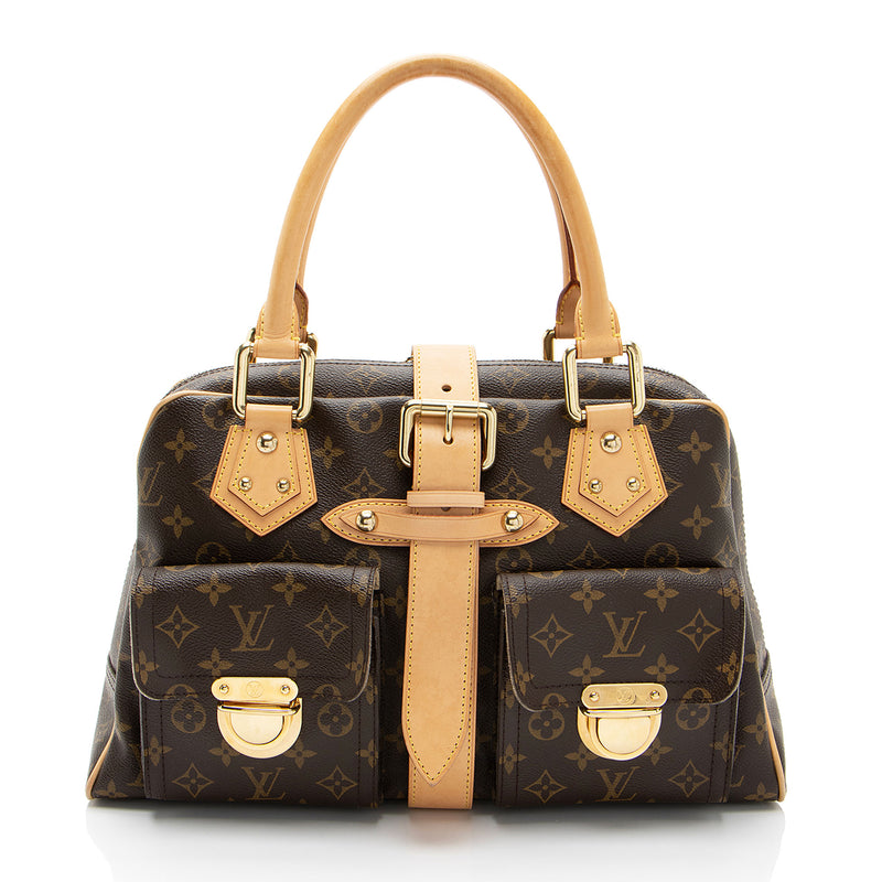 Louis Vuitton Monogram Canvas Manhattan GM Satchel (SHF-OV5dkY)