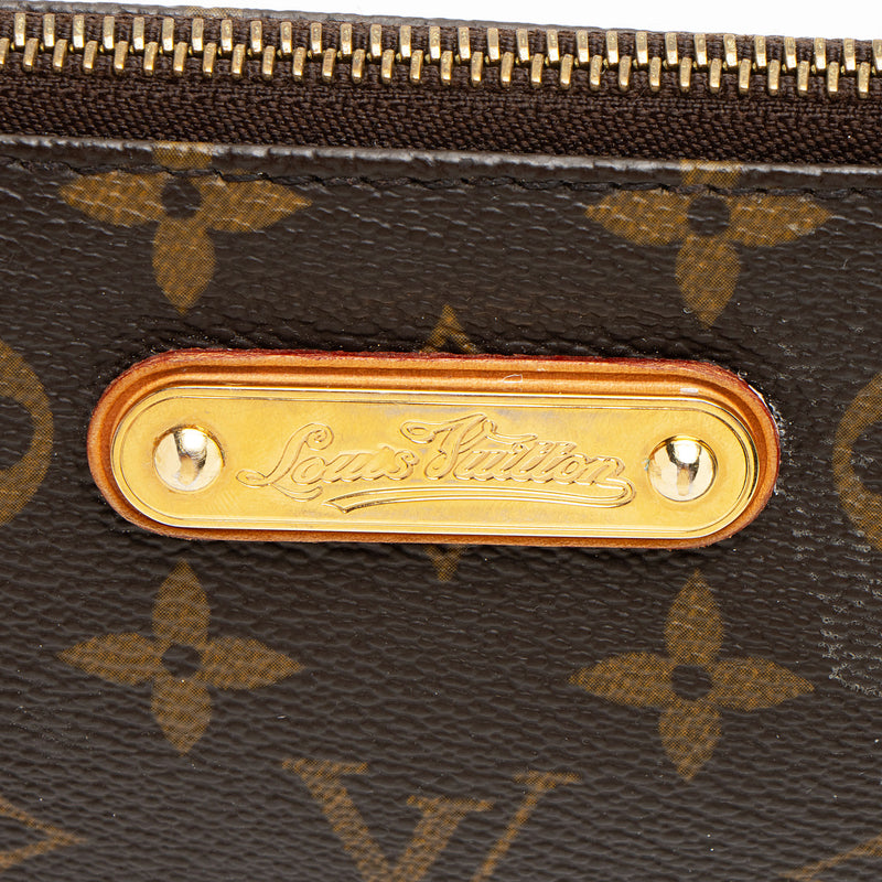 Louis Vuitton Monogram Canvas Milla MM Pochette (SHF-G8tK6E)