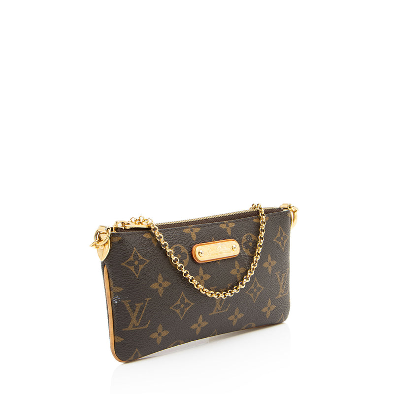 Louis Vuitton Monogram Canvas Milla MM Pochette (SHF-G8tK6E)