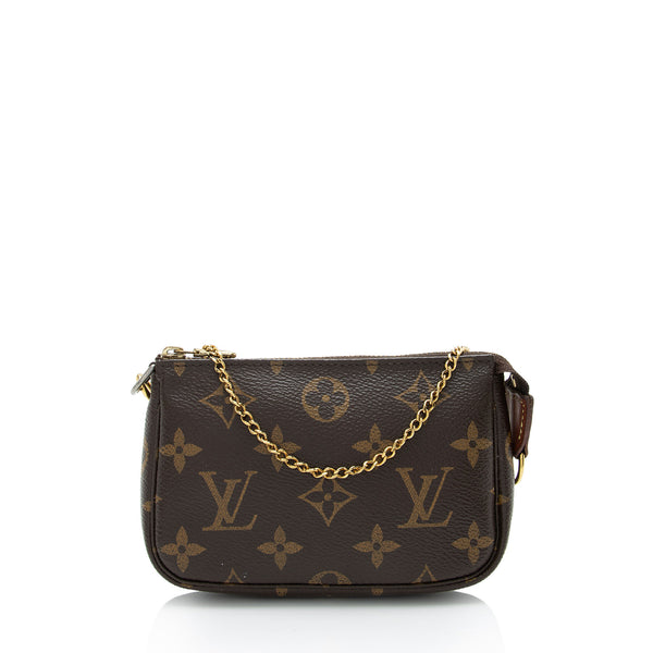 Louis Vuitton Leather Clochette (SHF-23068)