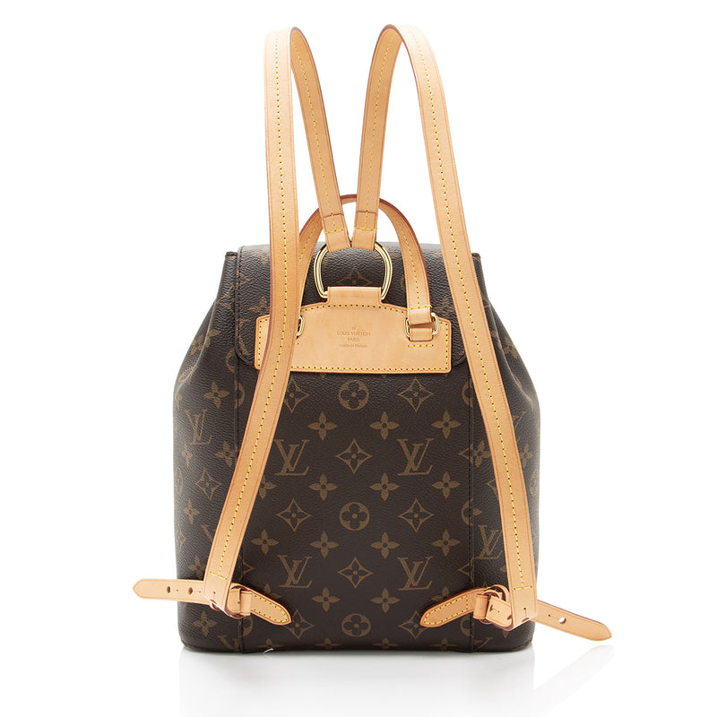 Louis Vuitton Monogram Canvas Montsouris NM Backpack (SHF-C6M3bE)