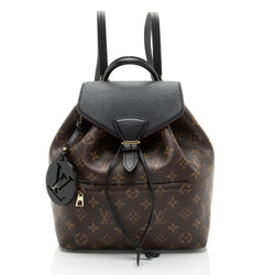 Louis Vuitton Monogram Canvas Montsouris PM NM Backpack (SHF-wrbDw1)