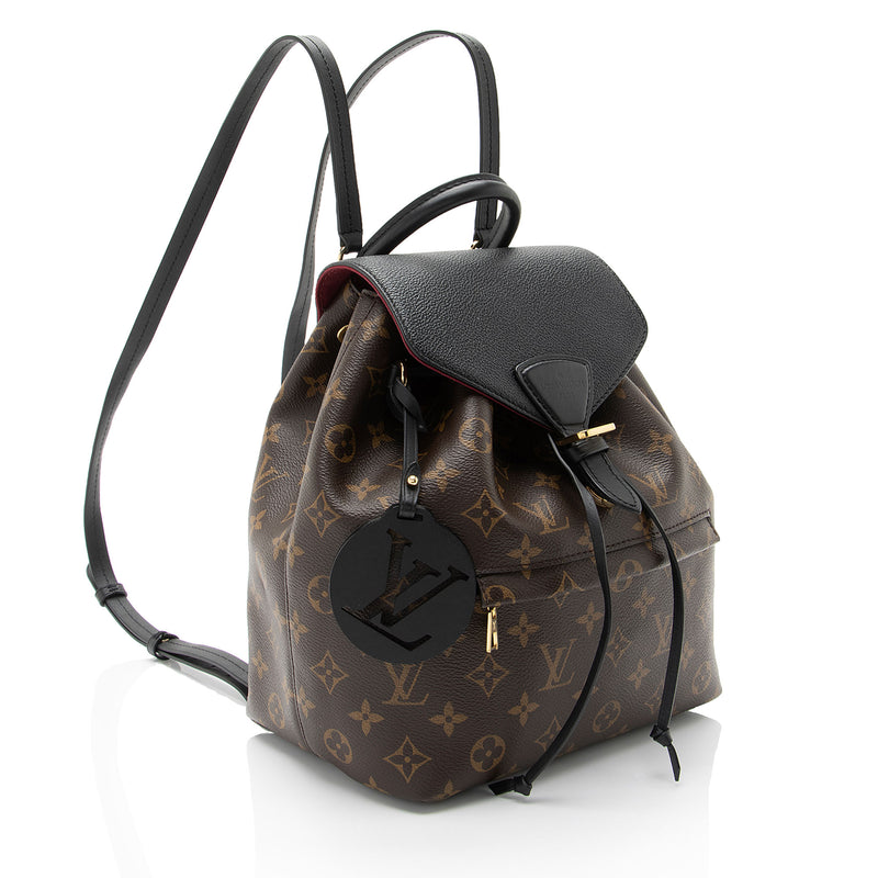 Louis Vuitton Monogram Canvas Montsouris PM NM Backpack (SHF-wrbDw1)