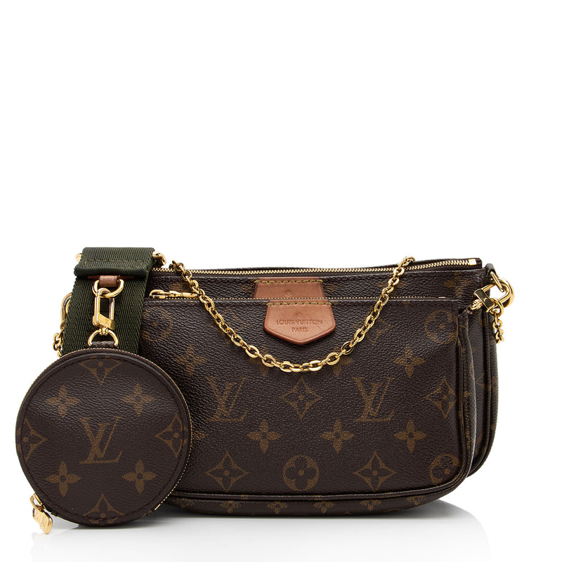 Louis Vuitton // Khaki Monogram Multi Pochette Accessoires Bag