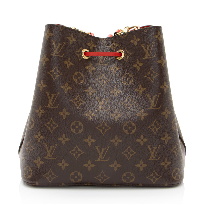 Louis Vuitton Monogram Canvas Neonoe MM Shoulder Bag (SHF-ylPqu7)