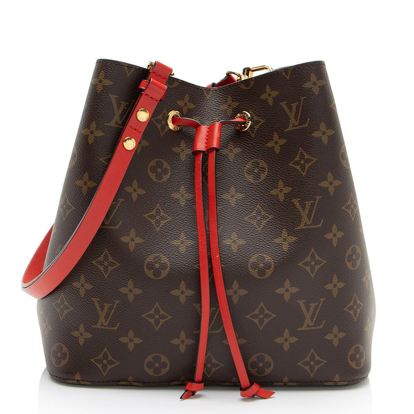 Louis Vuitton Monogram Canvas Neonoe MM Shoulder Bag (SHF-ylPqu7)