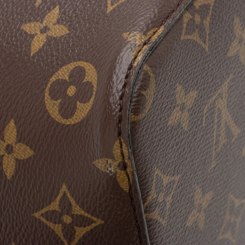 USED Louis Vuitton Classic Monogram Yellow NeoNoe Shoulder Bag AUTHENTIC