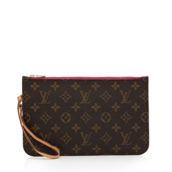 Louis Vuitton Pochette Monogram from a Neverfull Wristlet