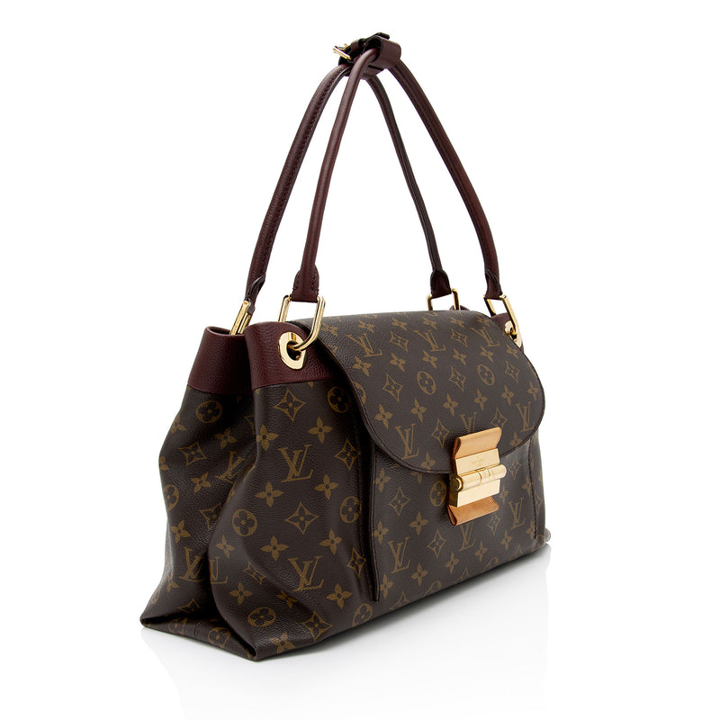 Color - Louis Vuitton Olympe handbag in brown monogram canvas and