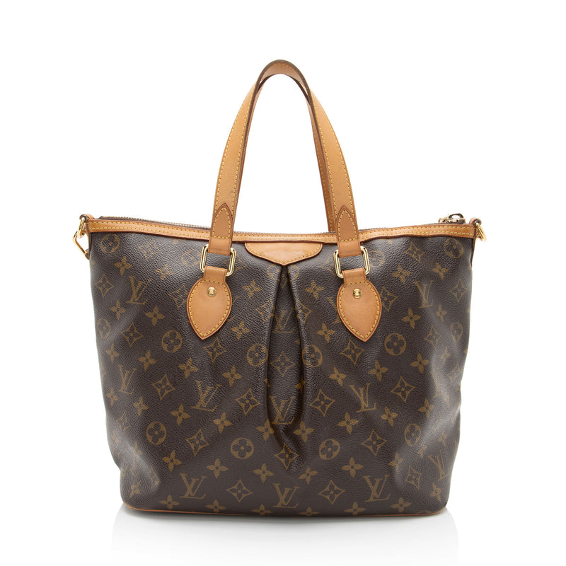 Louis Vuitton Monogram Canvas Palermo PM Tote (SHF-Mhgqhh)