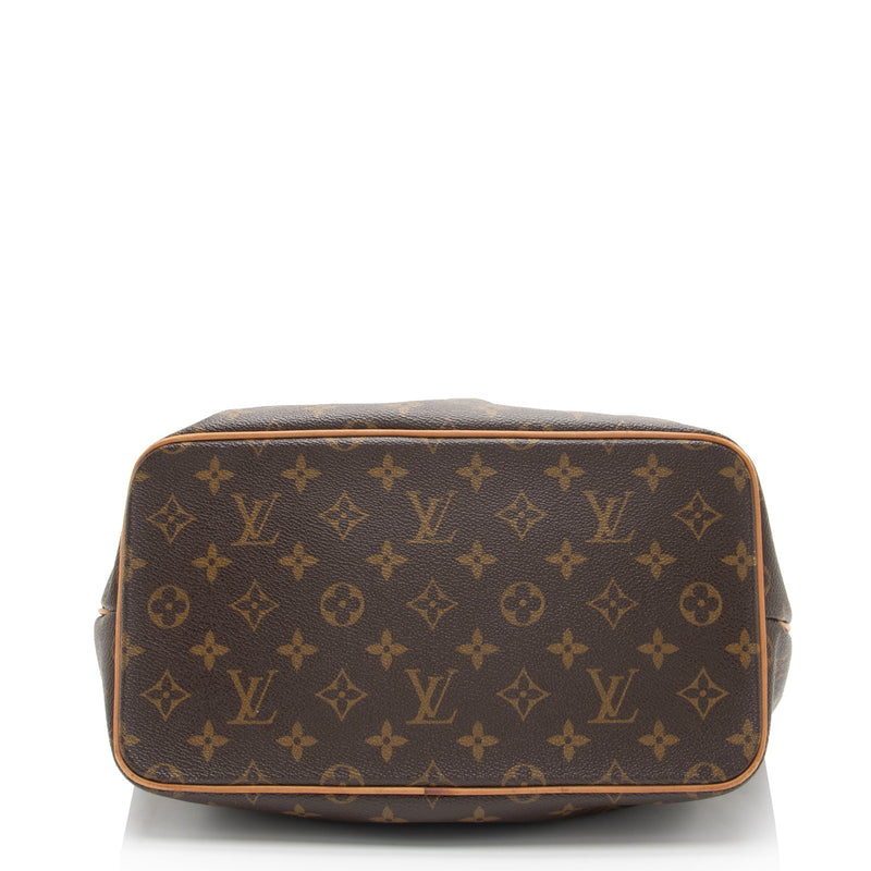 Louis Vuitton Monogram Canvas Palermo PM Tote (SHF-Mhgqhh)