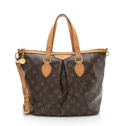 Louis Vuitton Monogram Canvas Palermo PM Tote (SHF-Mhgqhh)