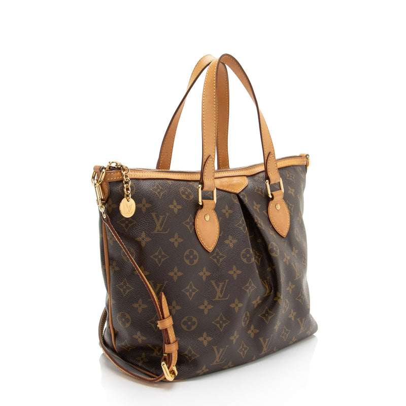 Louis Vuitton Monogram Canvas Palermo PM Tote (SHF-Mhgqhh)