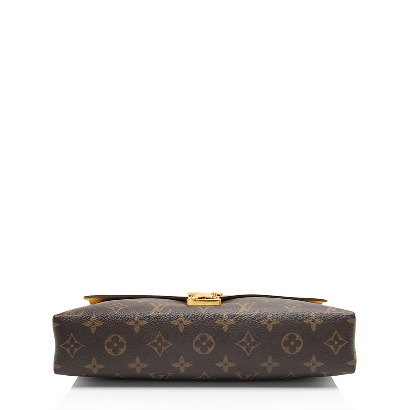 Louis Vuitton Monogram Canvas Pallas Chain Shoulder Bag (SHF-FFzGgc)