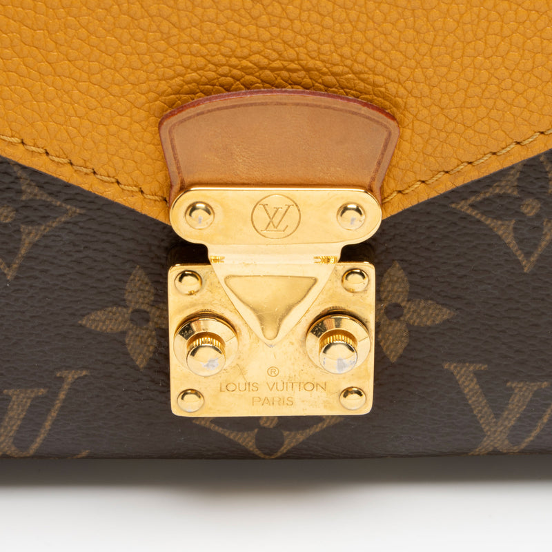 Louis Vuitton Monogram Canvas Pallas Chain Shoulder Bag (SHF-FFzGgc)