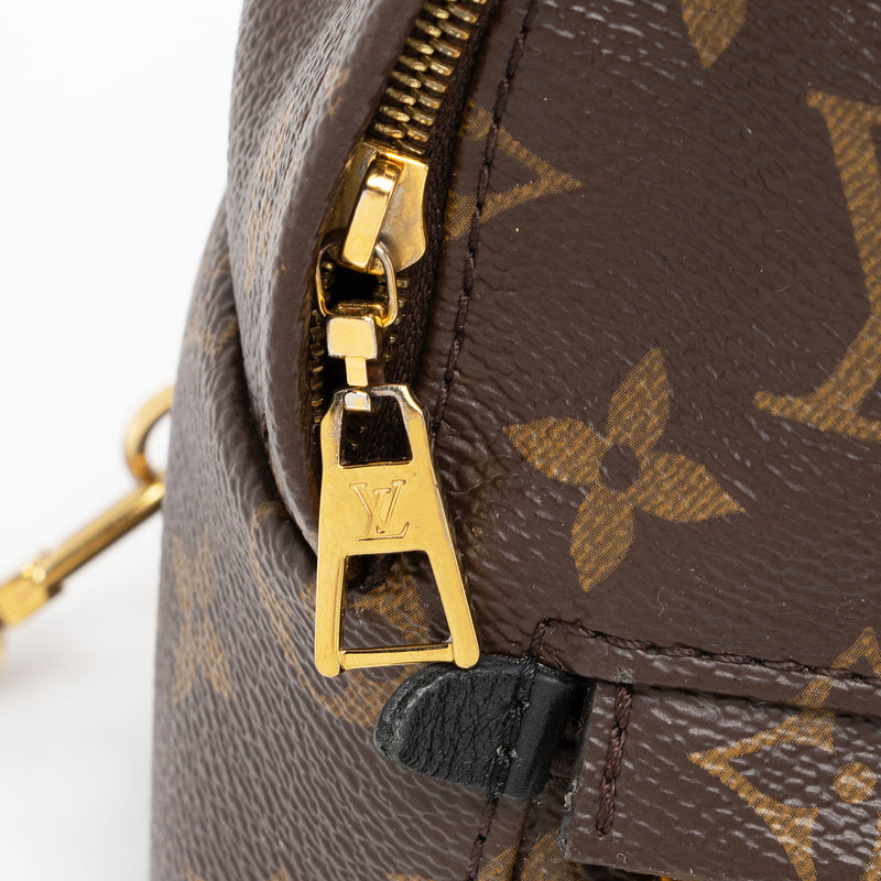 Louis Vuitton Monogram Canvas Palm Springs Mini Backpack (SHF-2EWGEF)