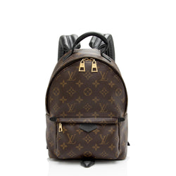 Louis Vuitton, Bags, Auth New Louis Vuitton Palm Springs Pm Monogram  Backpack New Zipper Design