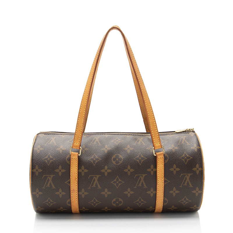 Louis Vuitton Monogram Canvas Papillon 30 Satchel (SHF-HsxJ6F)