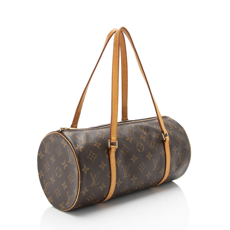 Louis Vuitton Monogram Canvas Papillon 30 Satchel (SHF-HsxJ6F)