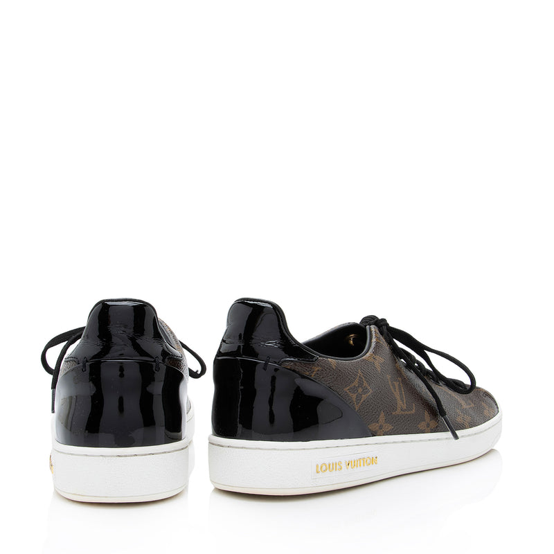 Louis Vuitton Women's FrontRow Sneakers Monogram Canvas with