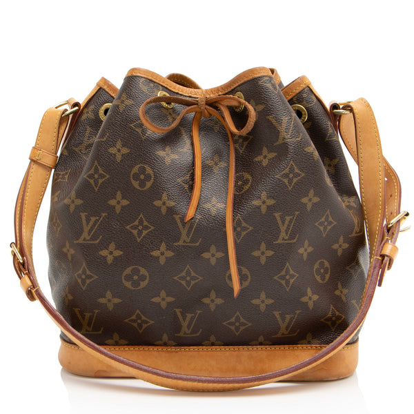 Louis Vuitton Monogram Canvas Petit Noe NM Shoulder Bag (SHF-nQEKHn)