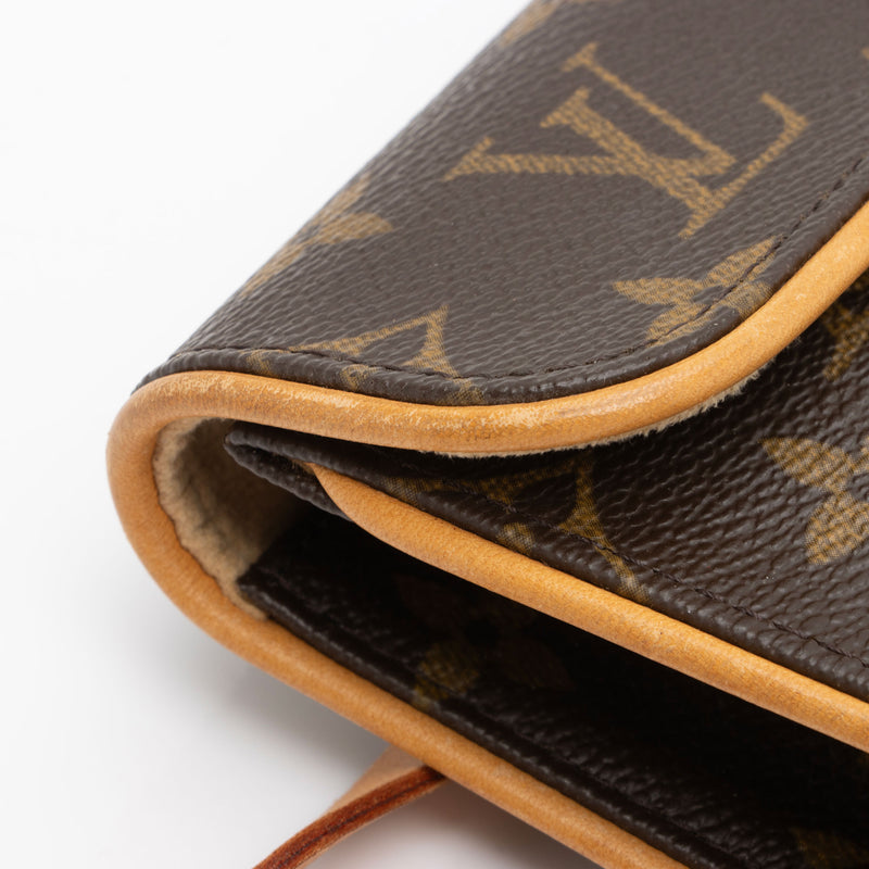 Louis Vuitton Monogram Canvas Pochette Florentine Small Belt Bag