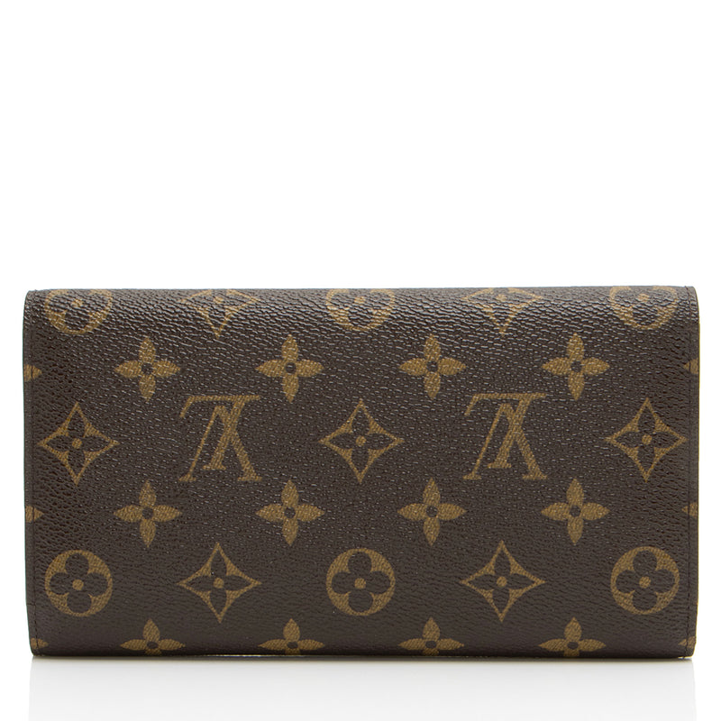 Louis Vuitton Monogram Canvas Porte Tresor International Wallet (SHF-JrTa09)