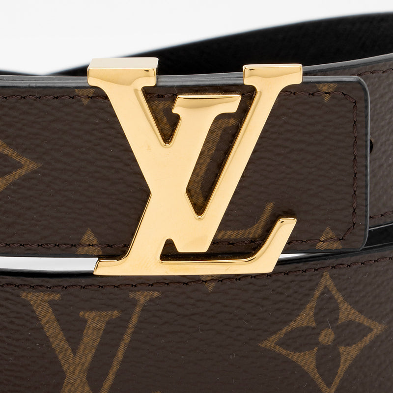 Louis Vuitton Monogram Canvas Reversible Initiales Belt - Size 36 / 90 –  LuxeDH