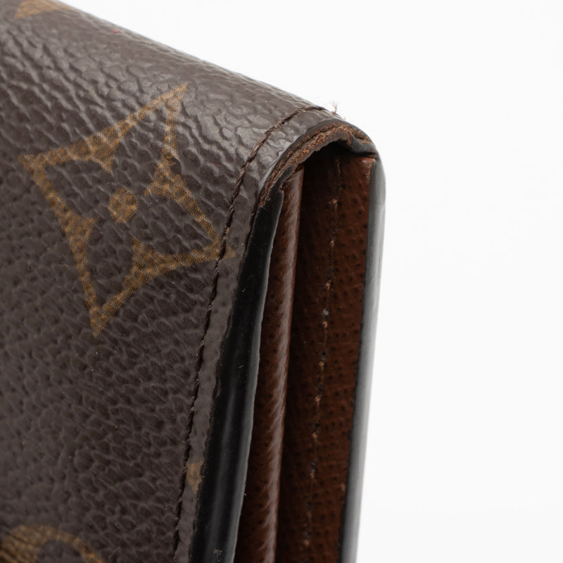 Louis Vuitton Monogram Canvas Sarah Wallet (SHF-sd0TJZ) – LuxeDH