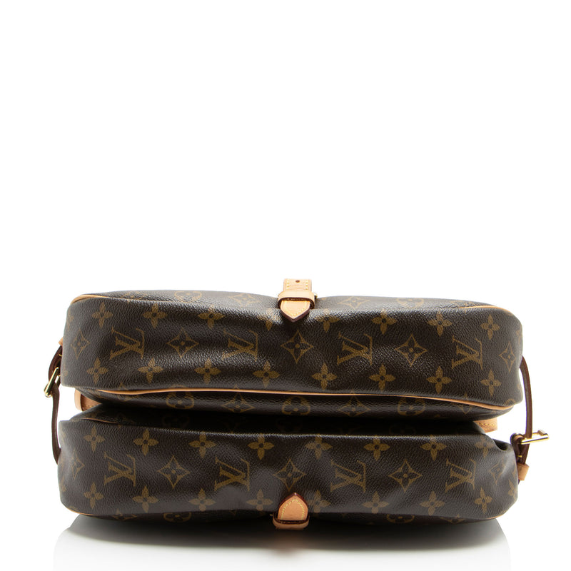 Louis Vuitton Monogram Canvas Saumur GM Messenger (SHF-iQaiuL)