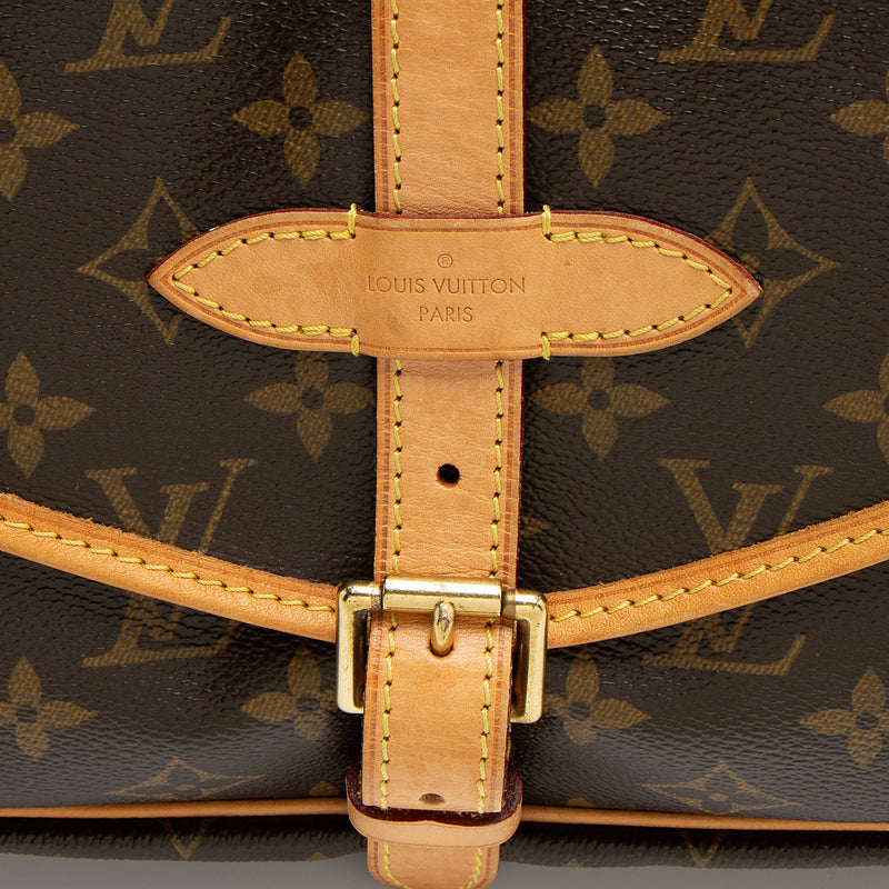 Louis Vuitton Monogram Canvas Saumur GM Messenger (SHF-iQaiuL)