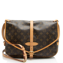 Louis Vuitton Monogram Canvas Saumur GM Messenger (SHF-iQaiuL)