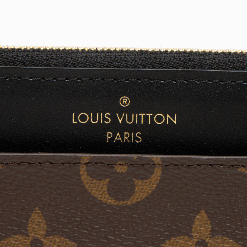 Louis Vuitton Monogram Canvas Slim Purse Wallet (SHF-RDEJ57)