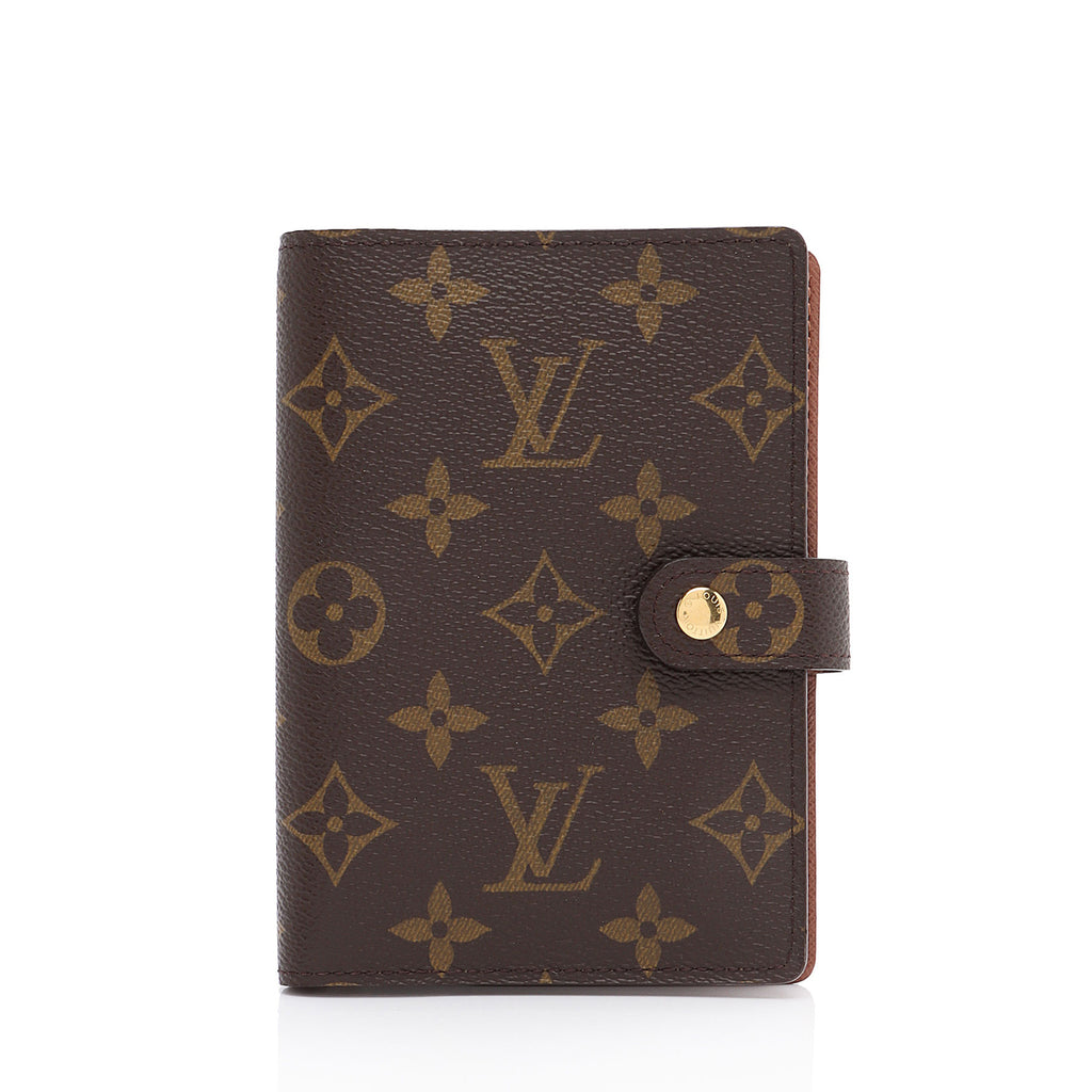 Louis Vuitton Monogram Canvas Small Ring Agenda Cover (SHF-XRqZoM) – LuxeDH