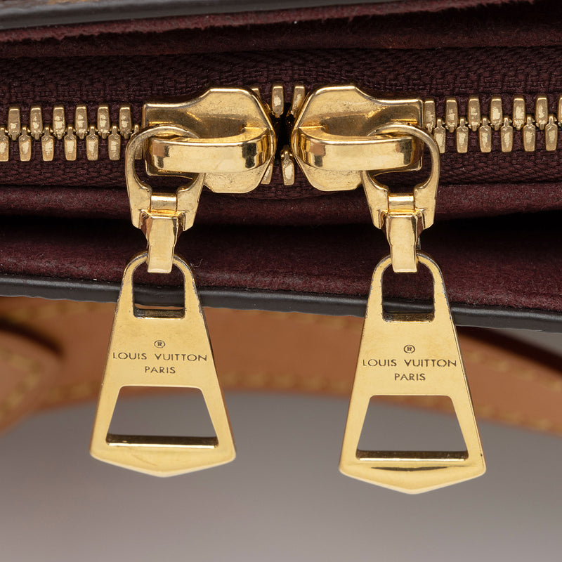 Louis Vuitton Soufflot BB Small Satchel Crossbody Monogram Brown