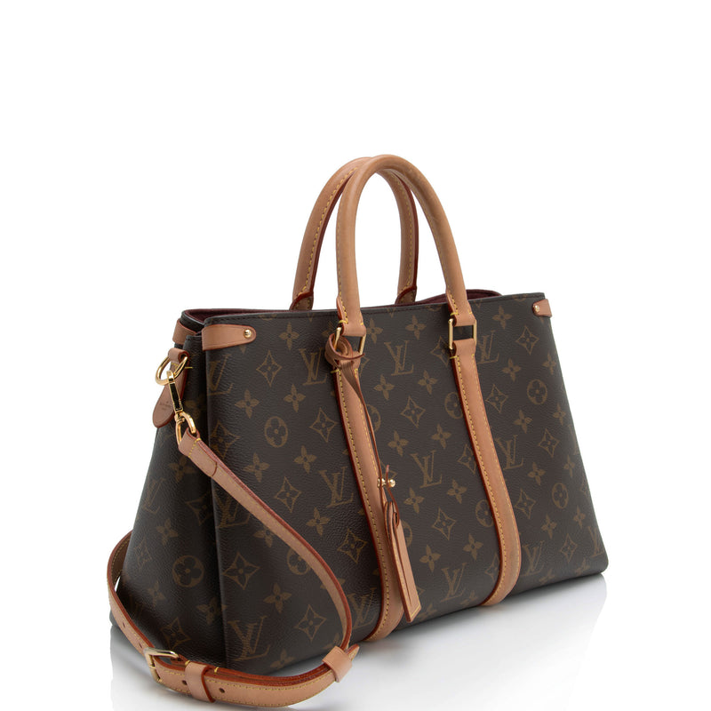 Louis Vuitton Monogram Canvas Soufflot MM Satchel (SHF-5KUjyf)